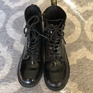 Dr. Martens Black Patent Boots